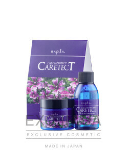 Набор для проблемной и чувствительной кожи головы - Napla Caretect HB Scalp Shampoo & Scalp Treatment 